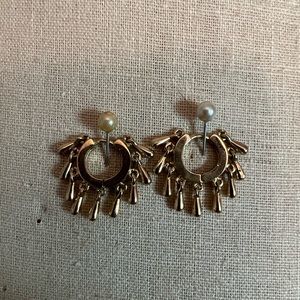 Sold out Rebecca Minkoff teardrop huggie earrings.